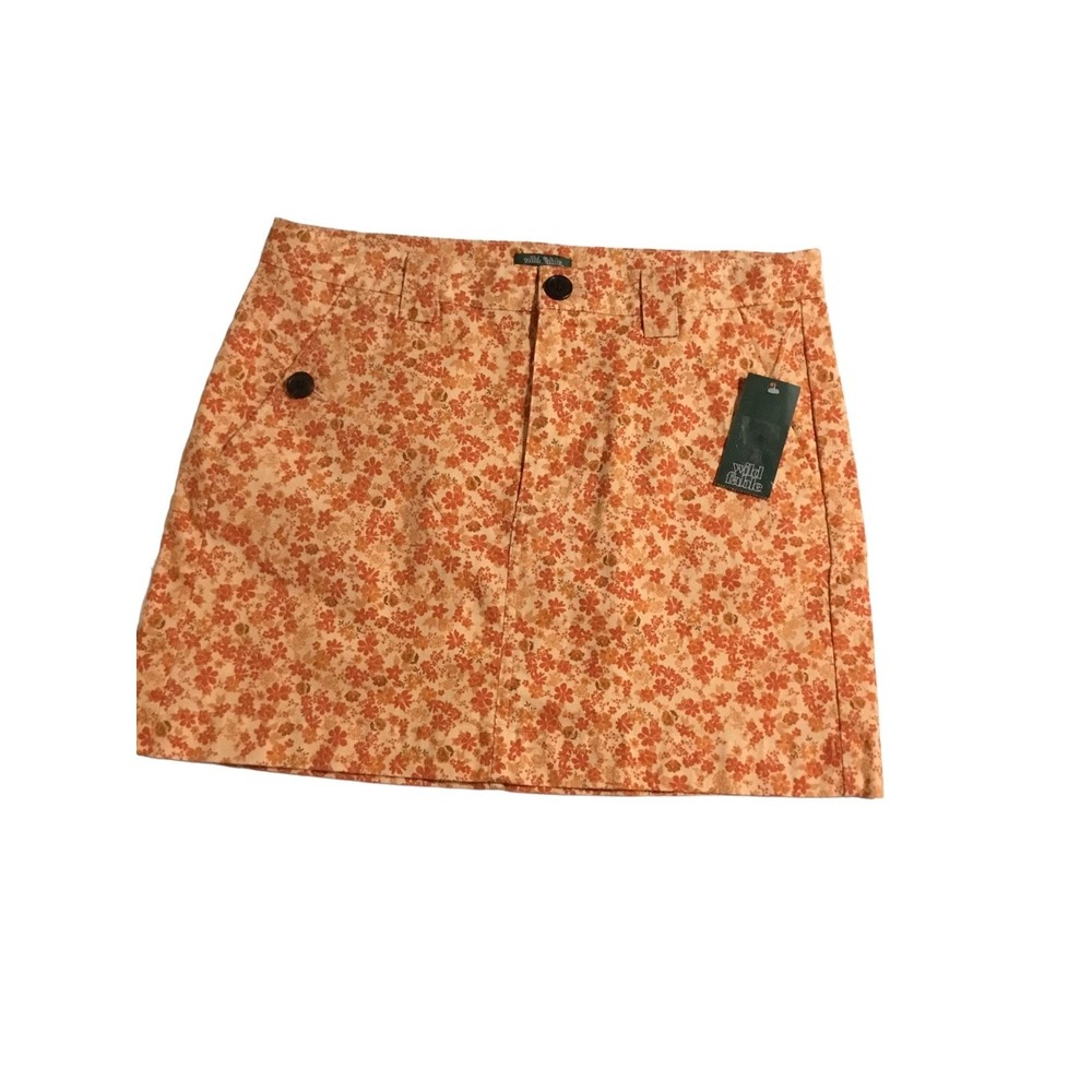 Wild Fable Floral Mini Size 8 Skirt NWT